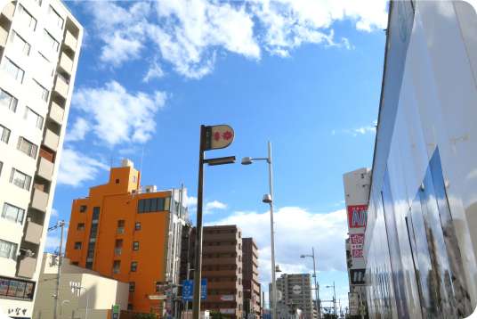 駅チカで通いやすい♪